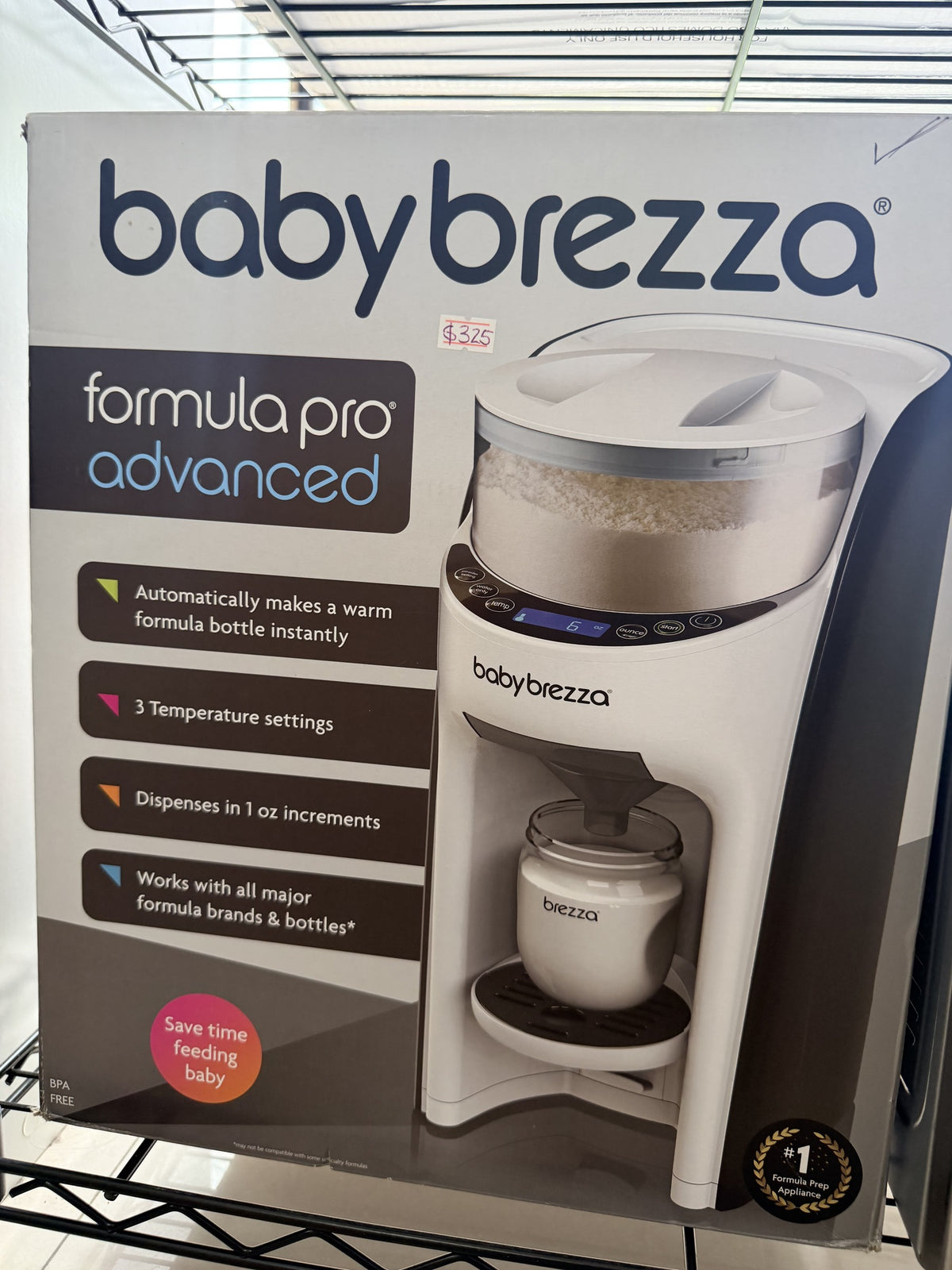 Baby Brezza Formula Pro Advanced — White