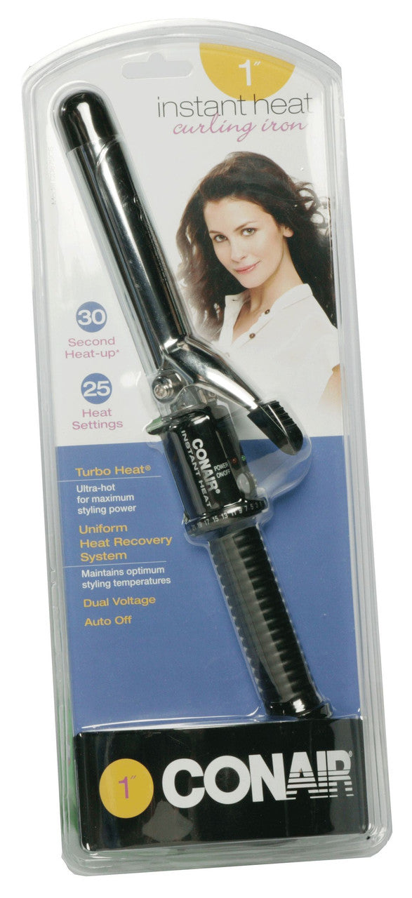 Conair Instant Heat Curling Iron — 1 in barrel