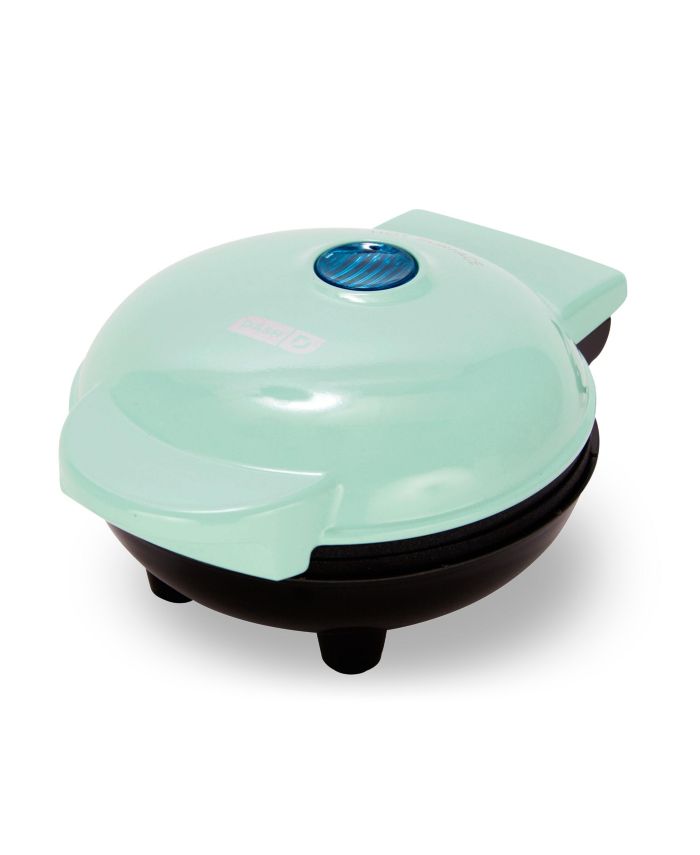 Dash Mini Waffle Maker — 4 in; aqua