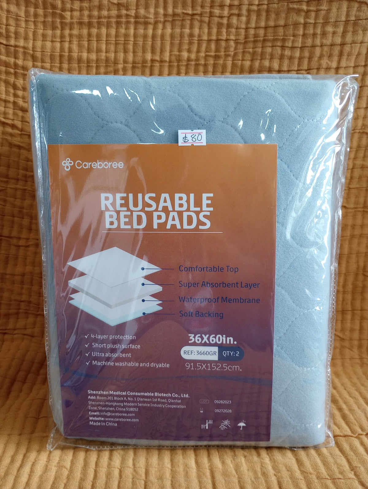 Careboree Reusable Bed Pads — Facebook gallery image