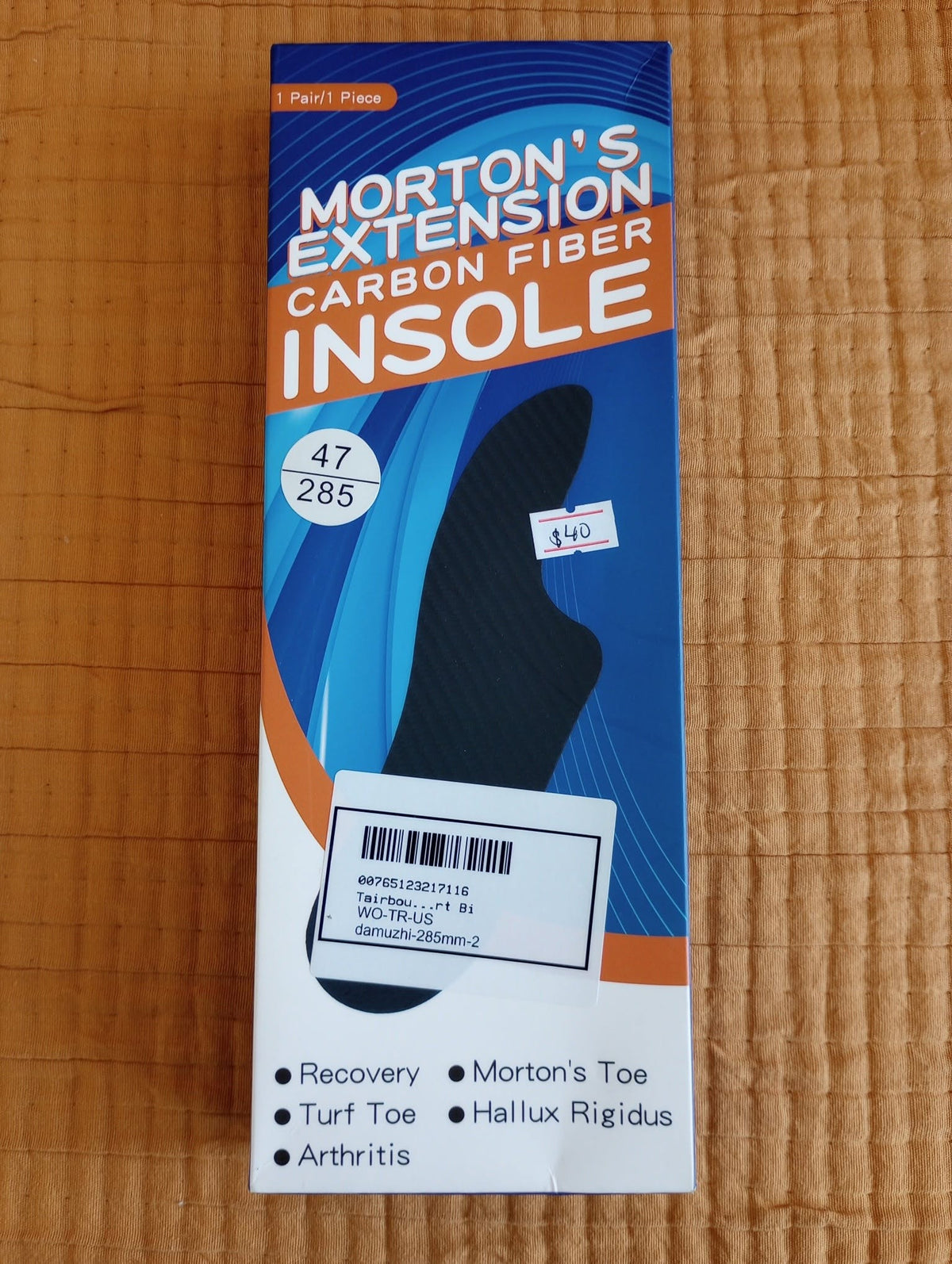 Morton's Extension Carbon Fiber Insole
