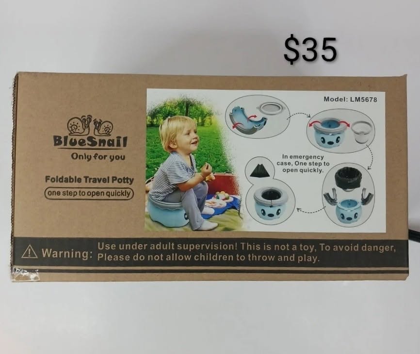 BlueSnail Foldable Travel Potty