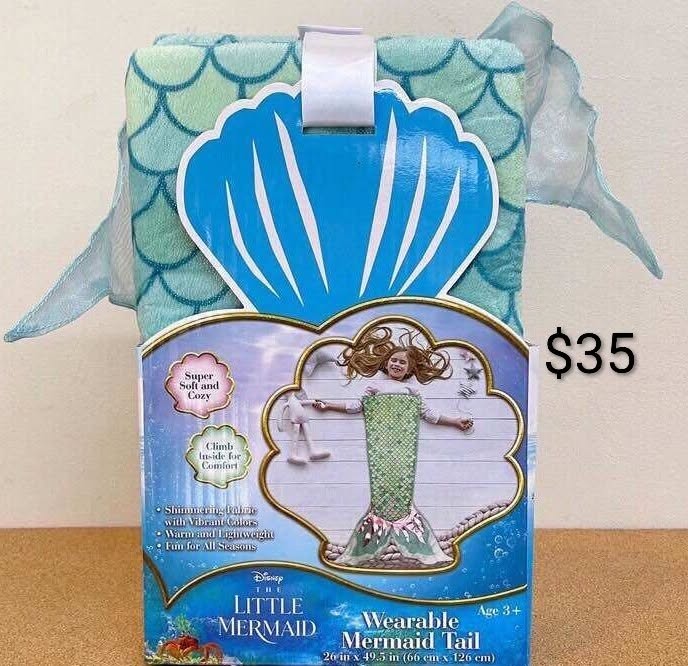 Disney The Little Mermaid Wearable Mermaid Tail