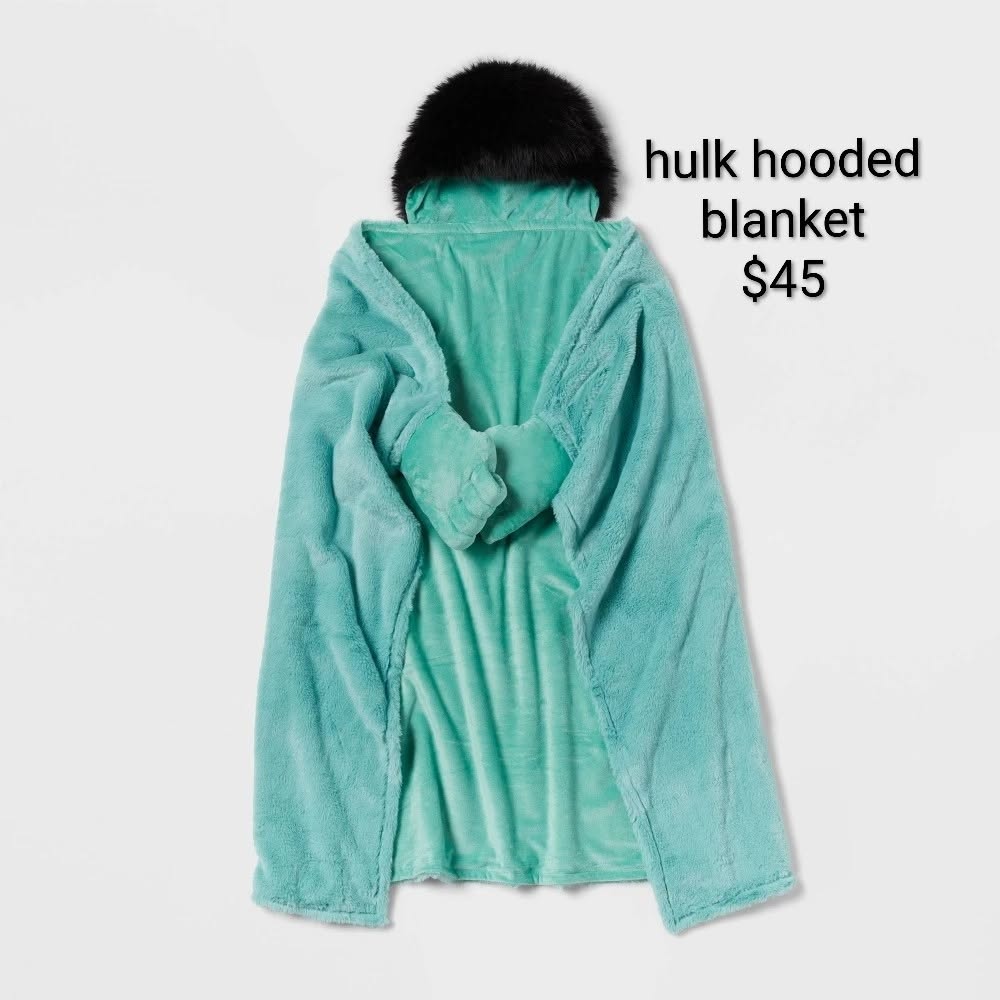 Marvel Hulk Hooded Blanket