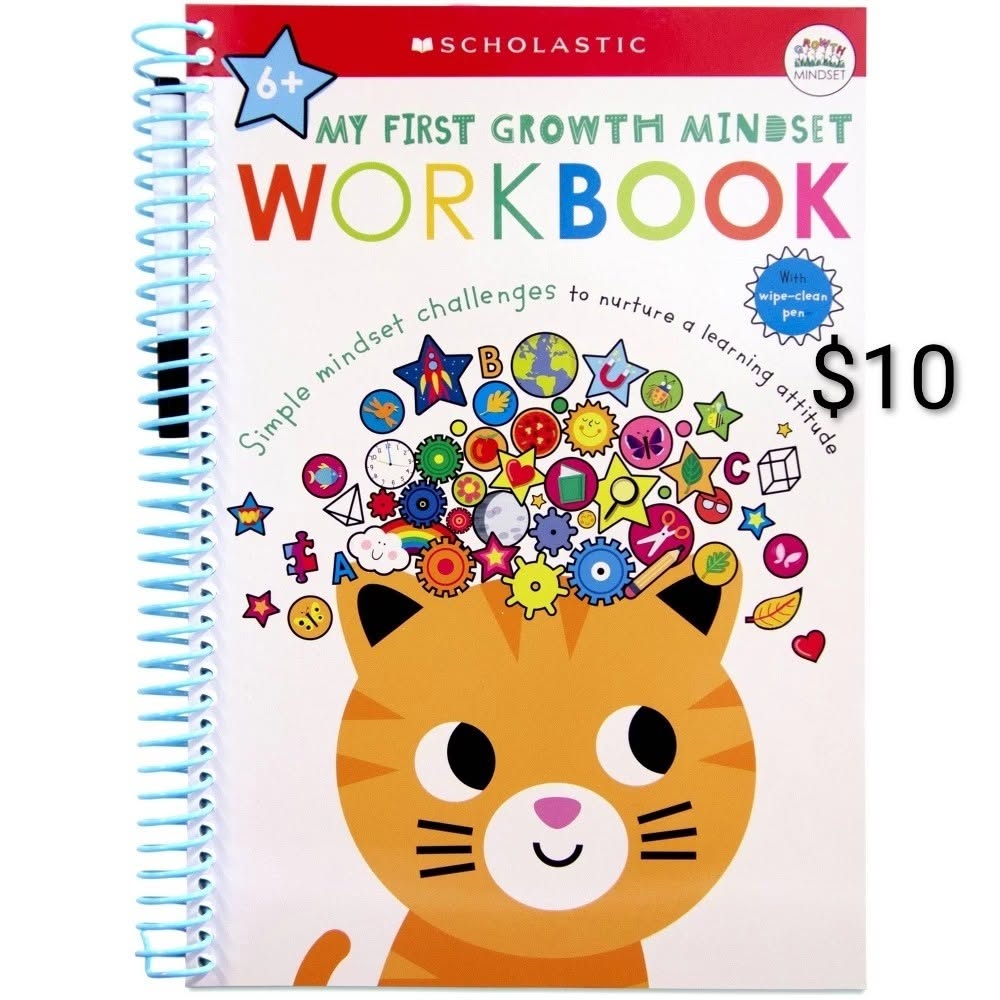 Scholastic My First Growth Mindset Workbook Ages 6+