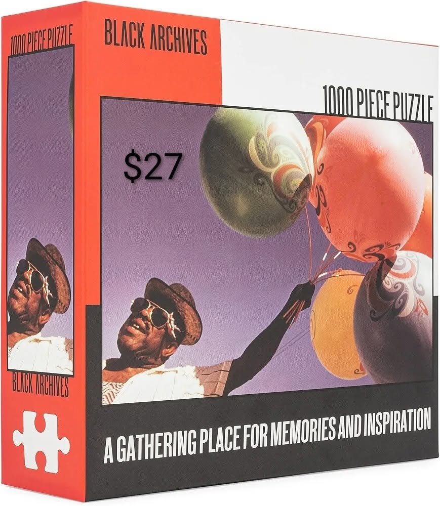 Black Archives 1000-Piece Puzzle