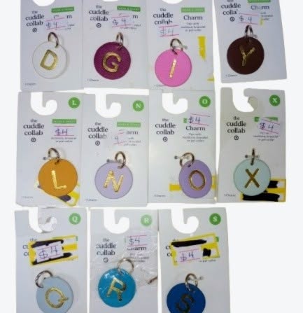 Initial Pet Collar Charm — Letter Varies
