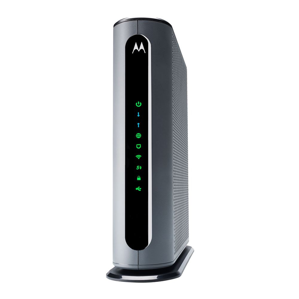 Motorola MG8702 DOCSIS 3.1 Cable Modem and AC3200 WiFi Router — Black