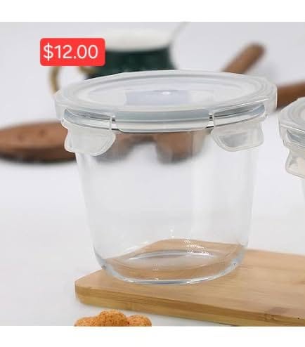 Round Airtight Food Storage Container