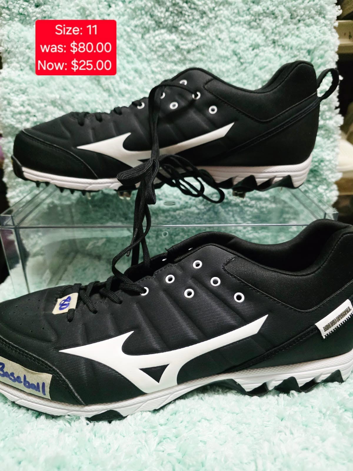 Mizuno Baseball Cleats — Size 11