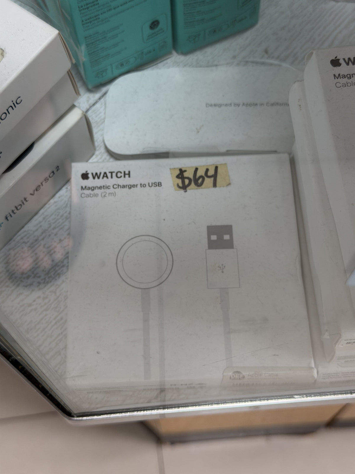 Apple Watch Magnetic Charging Cable to USB-A — White; 2 m