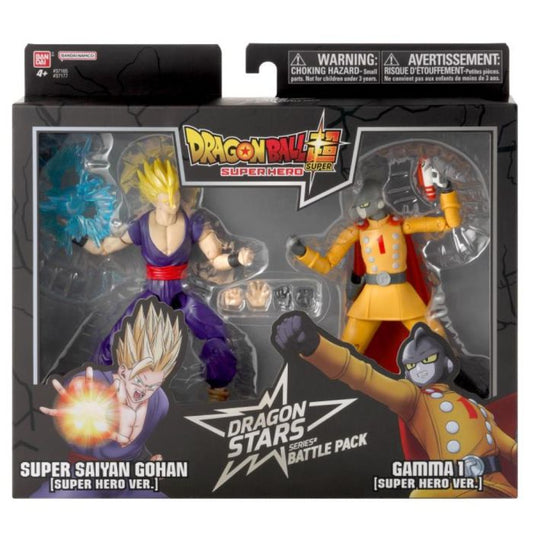 Bandai Namco Dragon Ball Super Super Hero Battle Pack — Super Saiyan Gohan vs Gamma 1; ages 4+