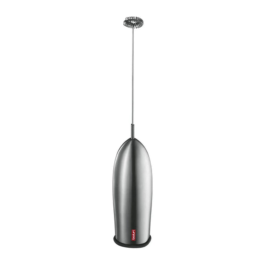 Bodum Schiuma Handheld Milk Frother — Silver/White