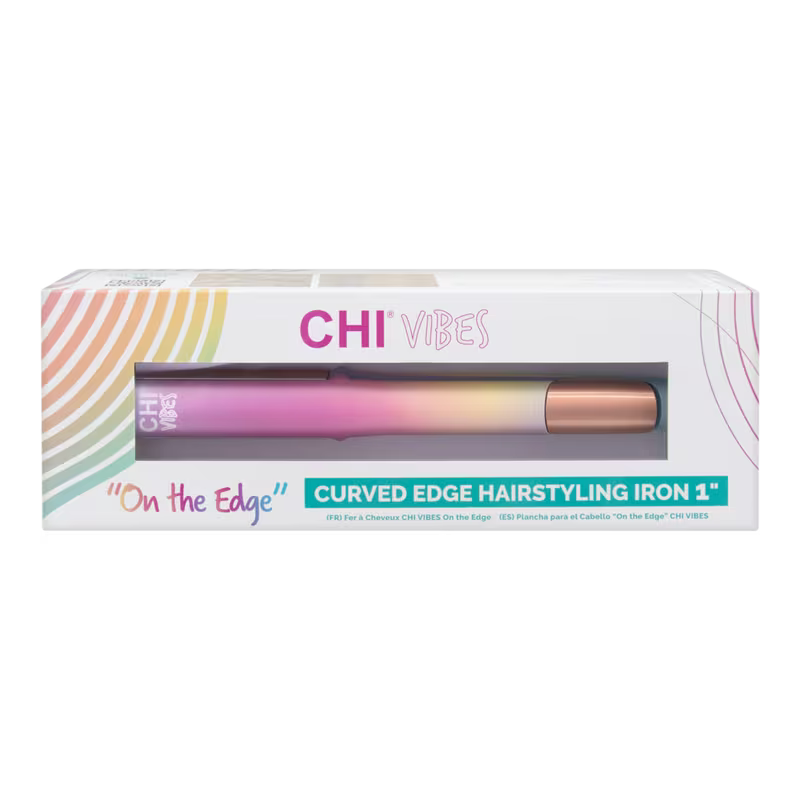 CHI Vibes On the Edge Curved-Edge Hairstyling Iron — 1 in