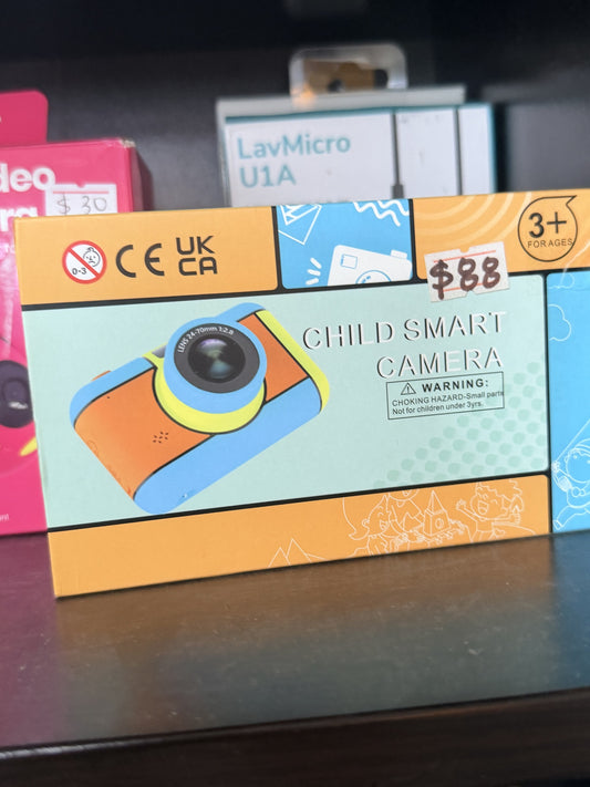 Child Smart Camera — Blue / multicolor; ages 3+