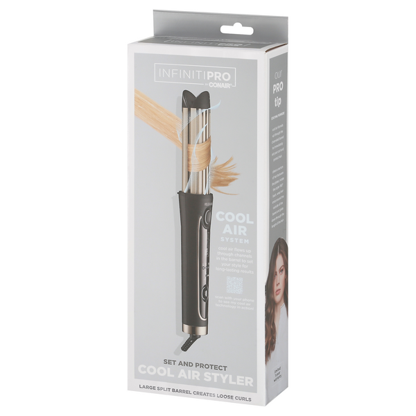 Conair InfinitiPro Cool Air Styler — Large split barrel
