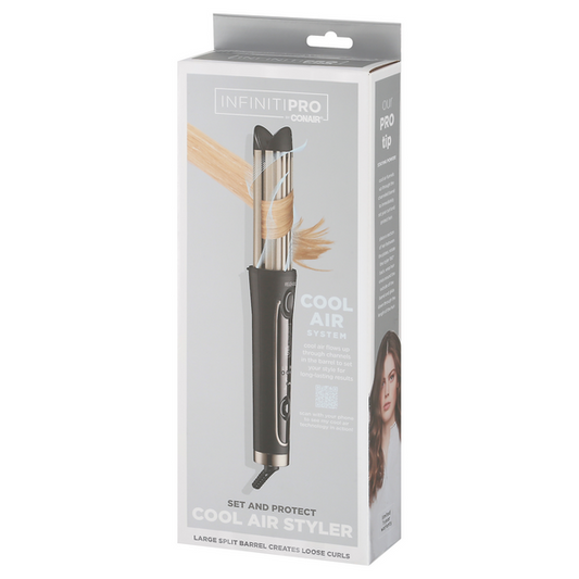 Conair InfinitiPro Cool Air Styler — Large split barrel