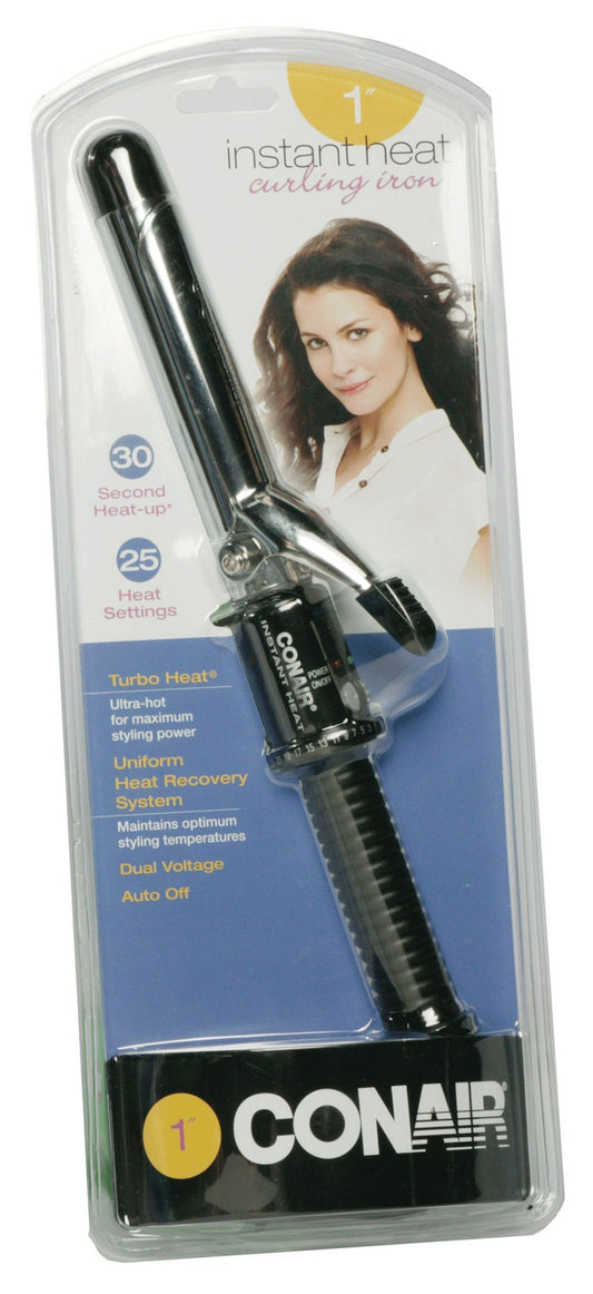 Conair Instant Heat Curling Iron — 1 in barrel