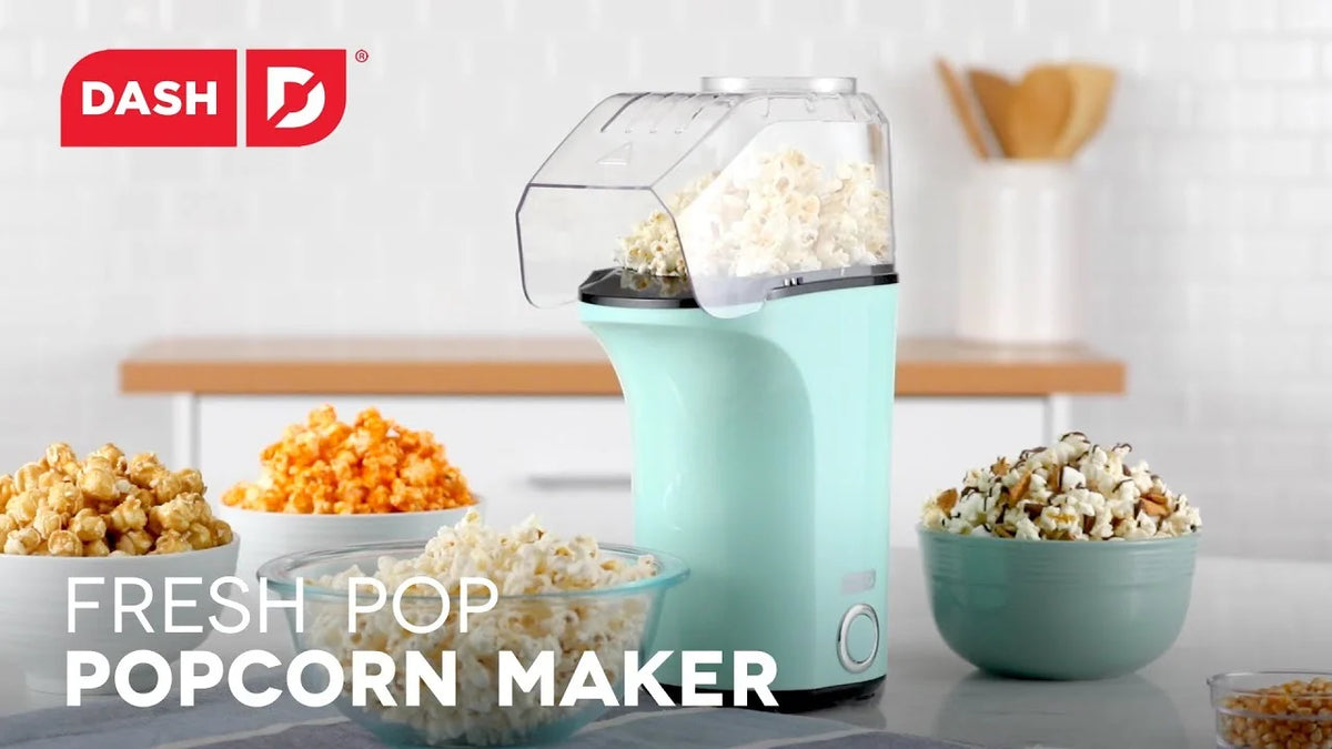 Dash Fresh Pop Popcorn Maker — Aqua