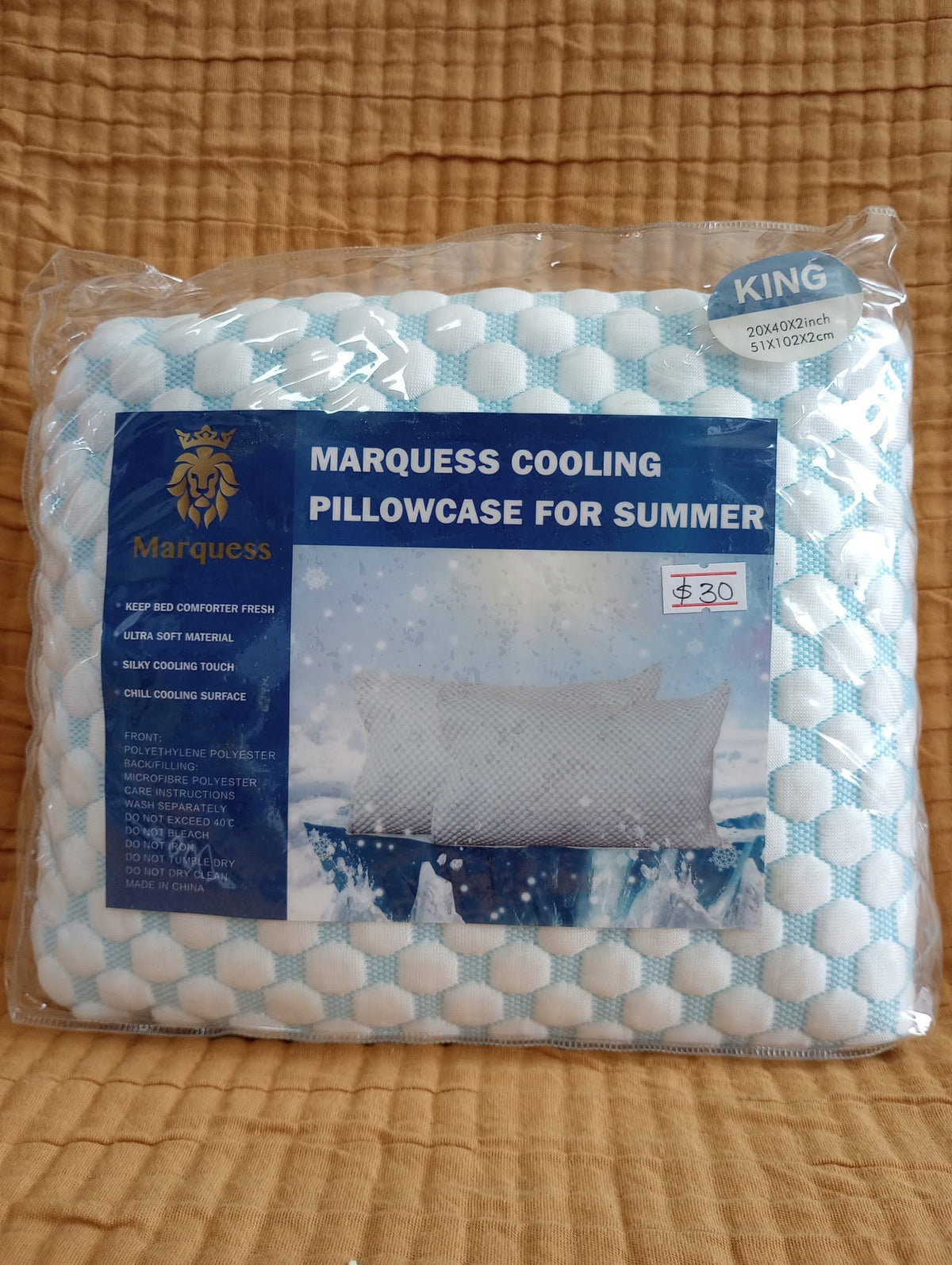 Marquess King Cooling Pillowcase — Facebook gallery image