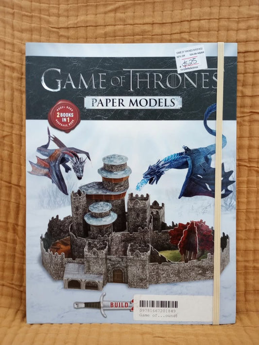Game of Thrones Paper Models — 2 Books in 1