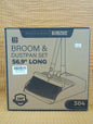 BIMZUC 56.9-Inch Broom & Dustpan Set