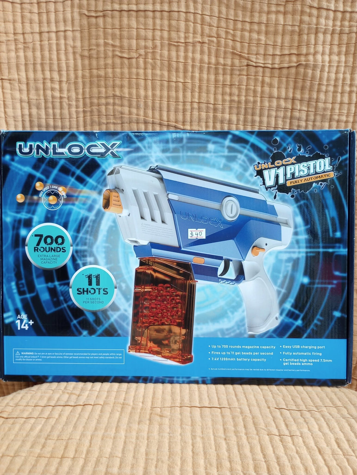 Unlock V1 Fully Automatic Gel-Bead Blaster