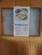 Brightroom Stackable Bamboo Divided Accessory Tray