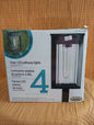 Vintage-Style Solar LED Pathway Lights — 4-Pack