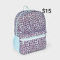 Leopard Print Kids Backpack