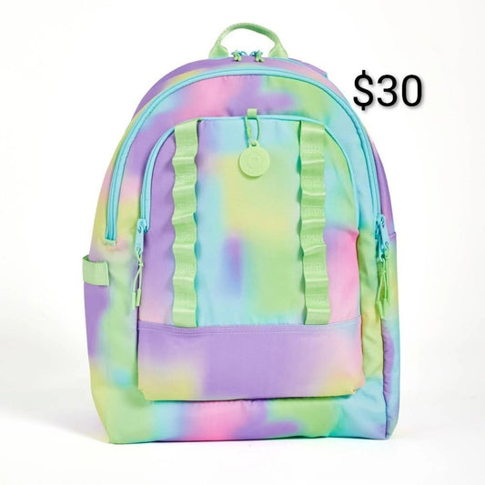 Pastel Tie-Dye Backpack