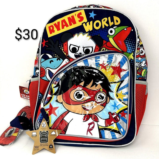 Ryan’s World Kids Backpack