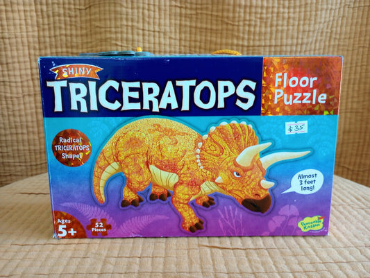 Triceratops Floor Puzzle