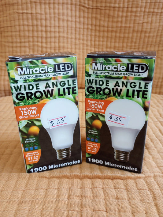 Miracle LED Wide-Angle Grow Light Bulb