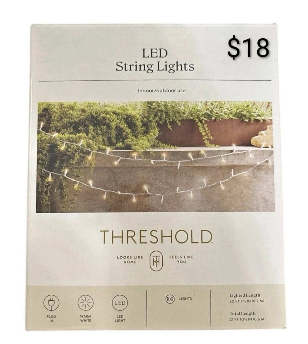 Threshold LED String Lights