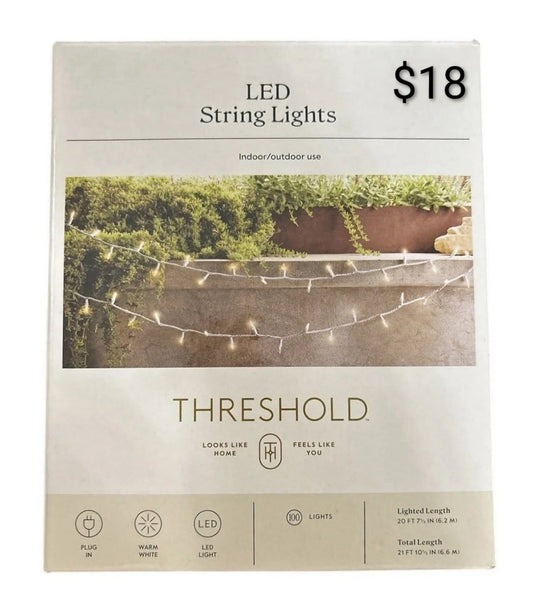 Threshold LED String Lights