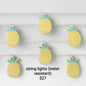 Pineapple String Lights — Water Resistant