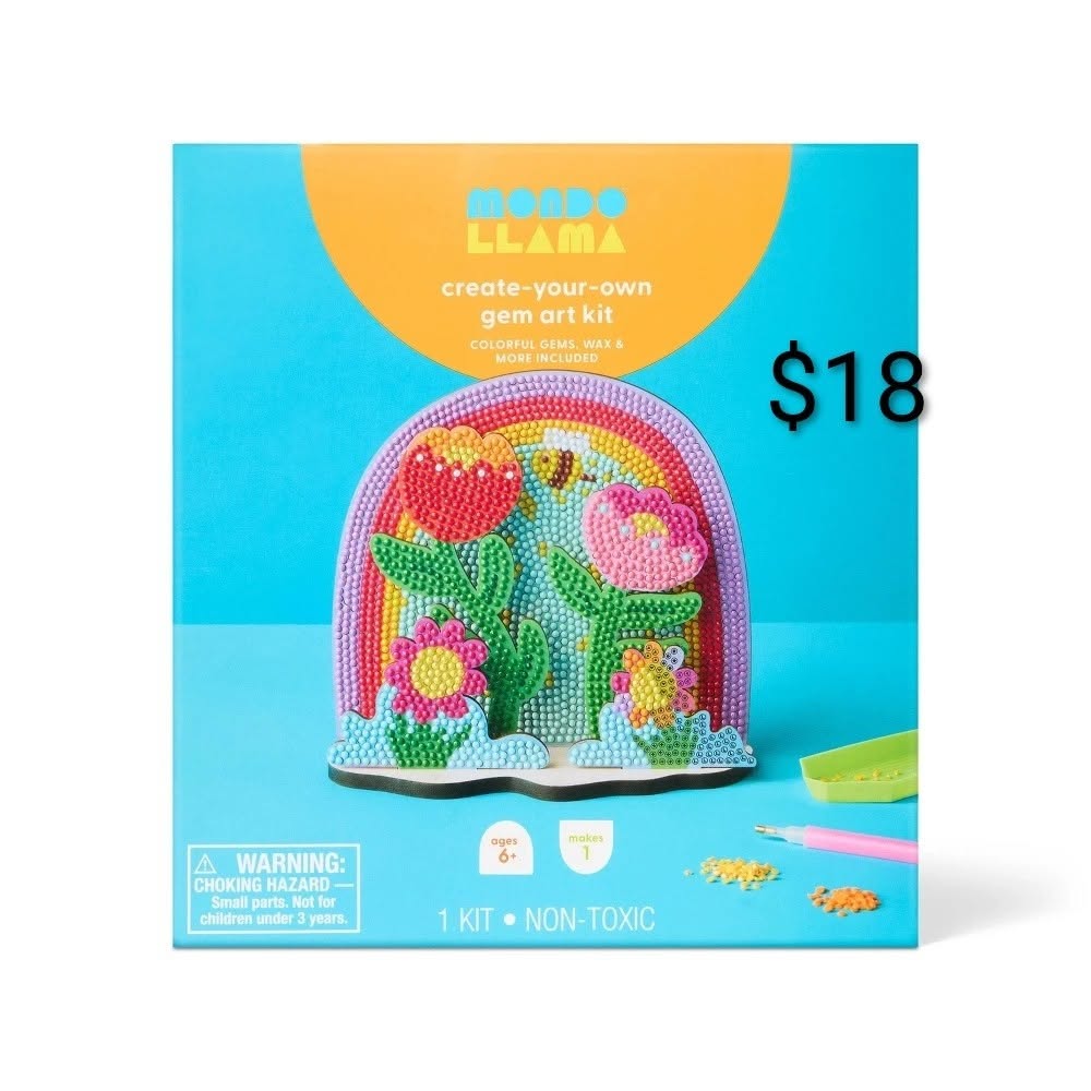 Moody Llama Create-Your-Own Garden Art Kit