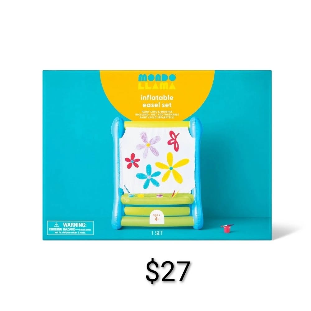 Moody Llama Inflatable Easel Set