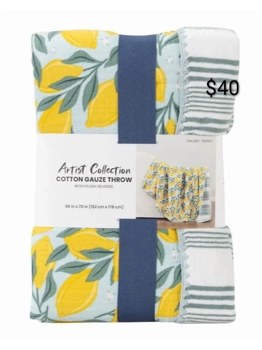 Artesia Cottage Collection Lemon Kitchen Towel Set