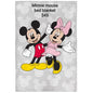 Disney Minnie and Mickey Mouse Bed Blanket