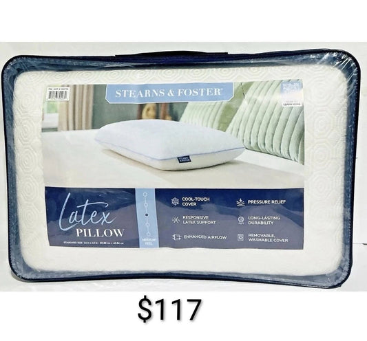 Strauss and Foster Latex Pillow