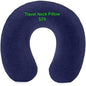 Navy Travel Neck Pillow