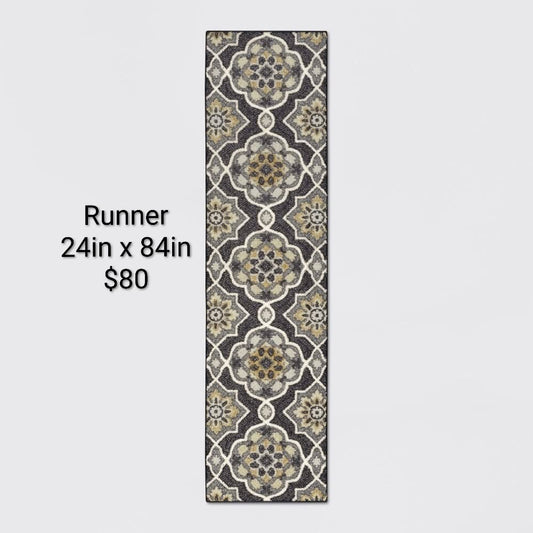 Runner Rug 24 x 84 in
