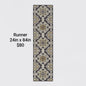 Runner Rug 24 x 84 in