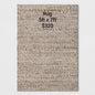 Beige Area Rug 5 x 7 ft