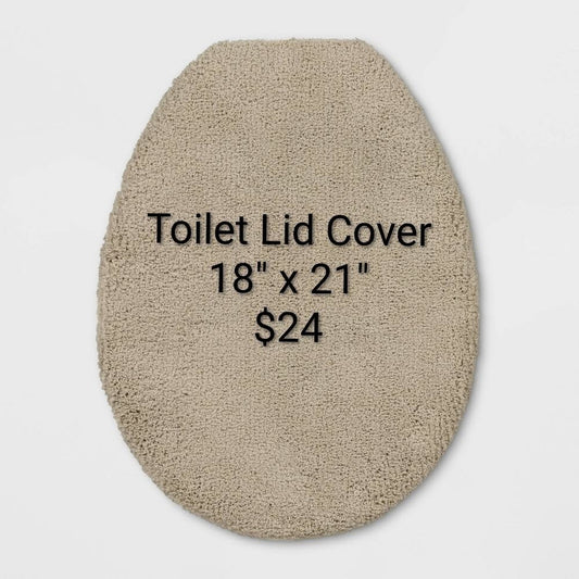 Toilet Lid Cover 18 x 21 in