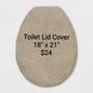Toilet Lid Cover 18 x 21 in