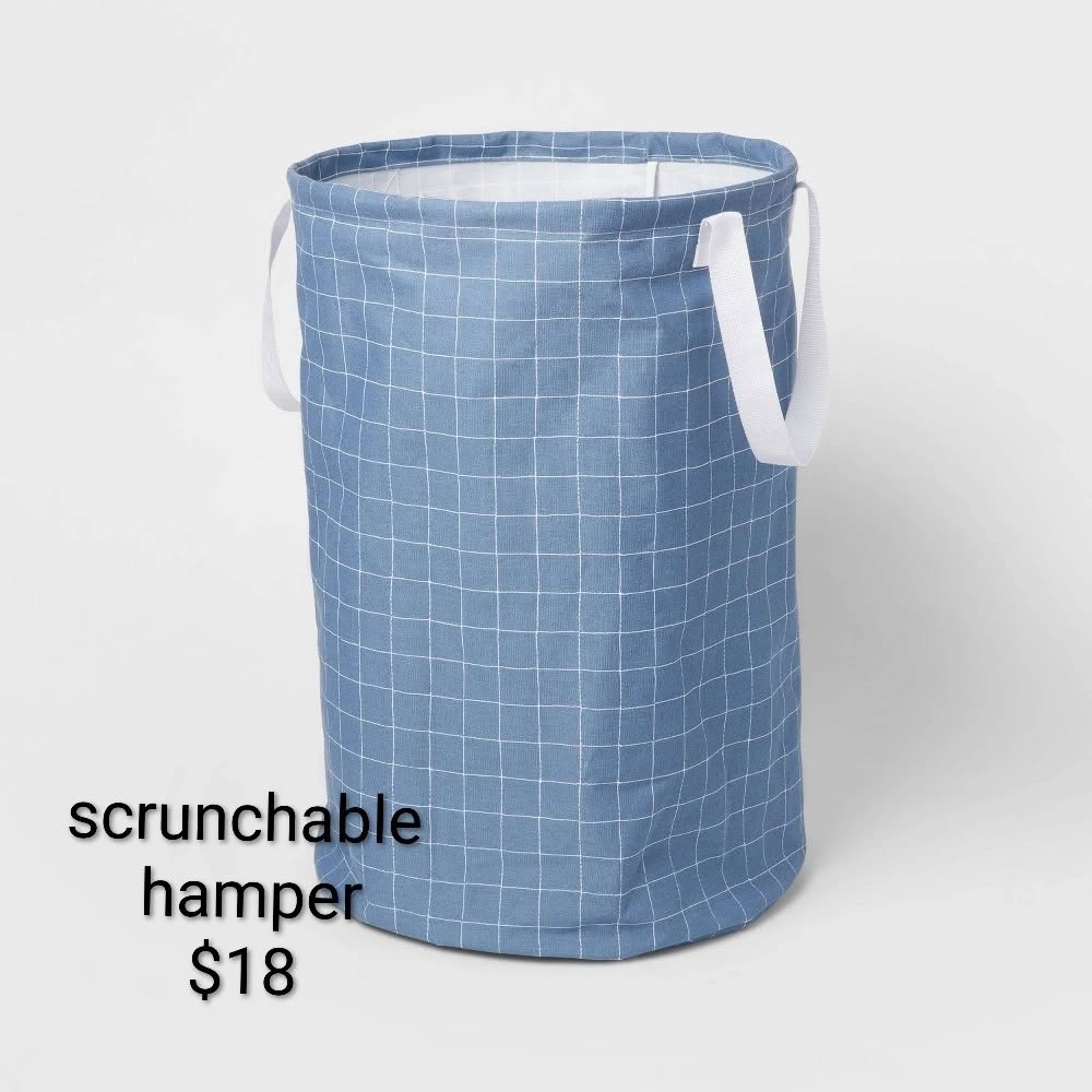 Brightroom Blue Scrunchable Hamper - current Mystique photo