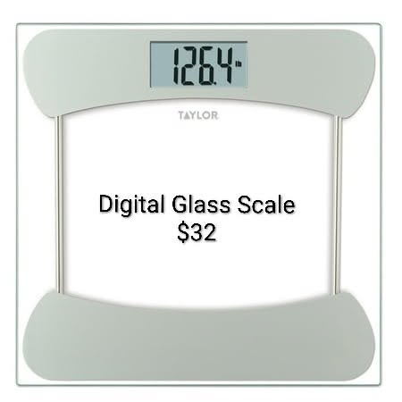 Taylor Digital Glass Bathroom Scale